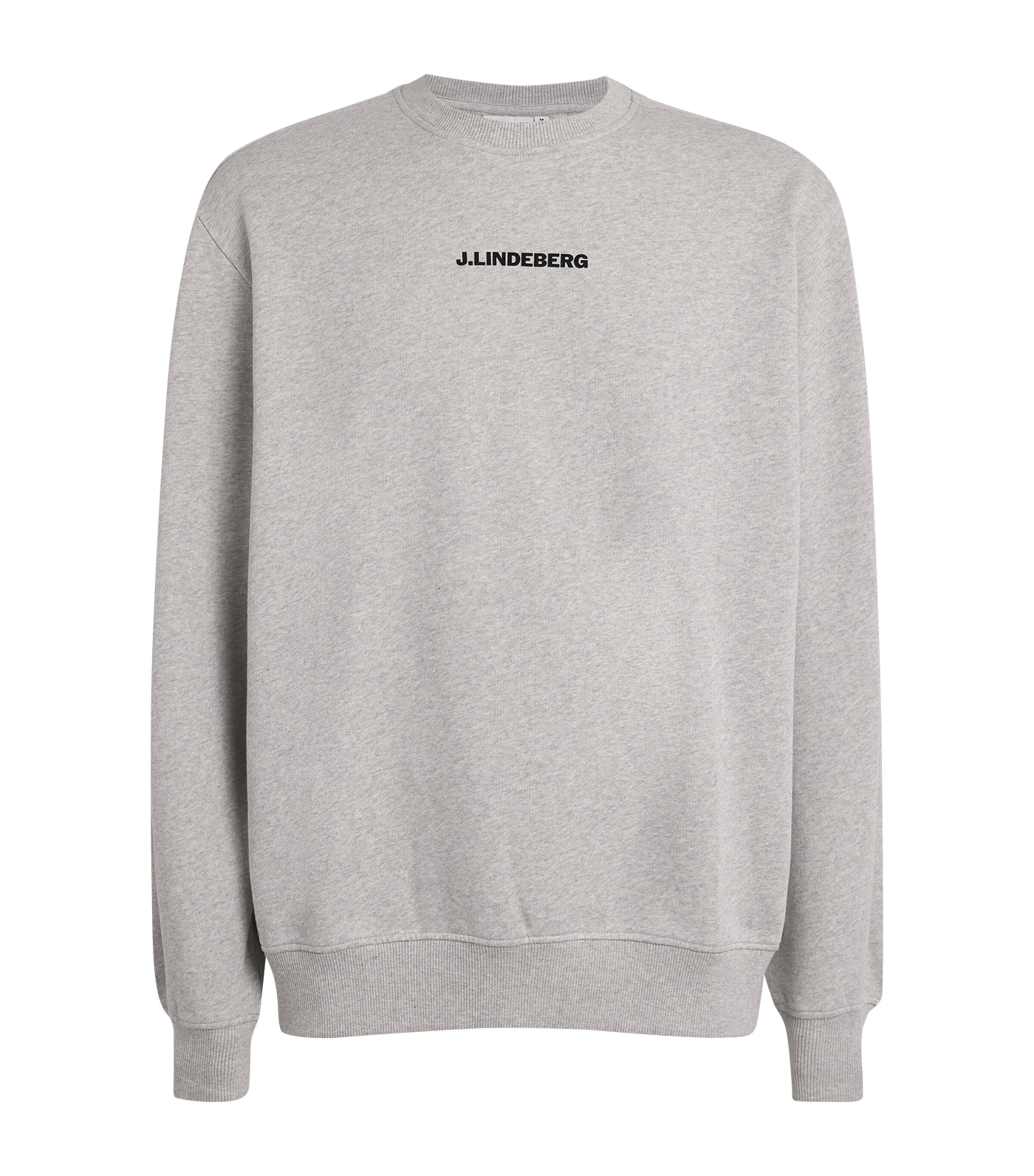 J Lindeberg Cotton Callan Sweatshirt | Men New In | Mens Clothing | Men Clothing | Sweatshirts & Hoodies | Designers | J.Lindeberg