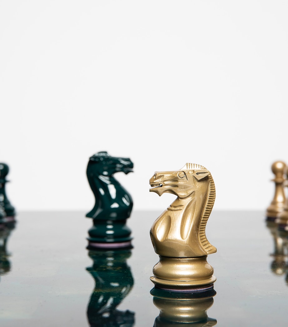 Secret Garden II Autumn Chess Set FORREST GREEN Image 5