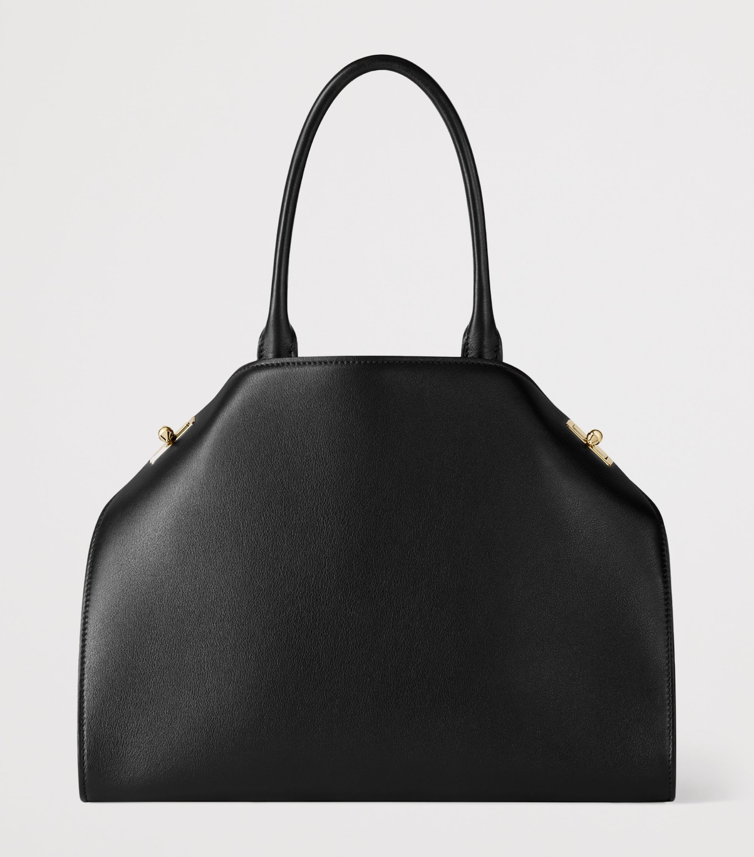 Cartier Small Leather Clash Tote Bag Black Image 5