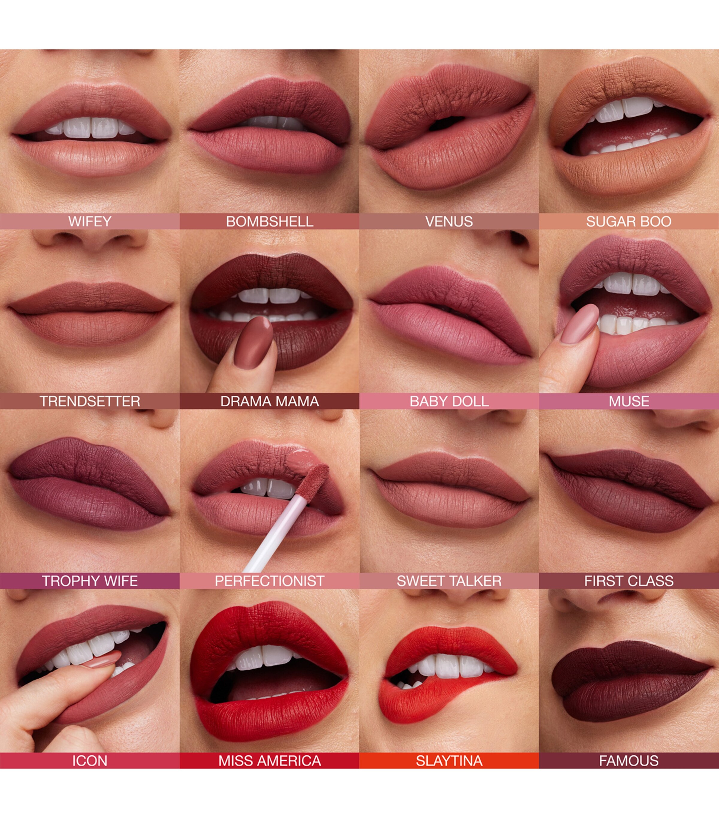 Huda Beauty Liquid Matte Ultra-Comfort Transfer-Proof Lipstick Sugar Boo Image 4