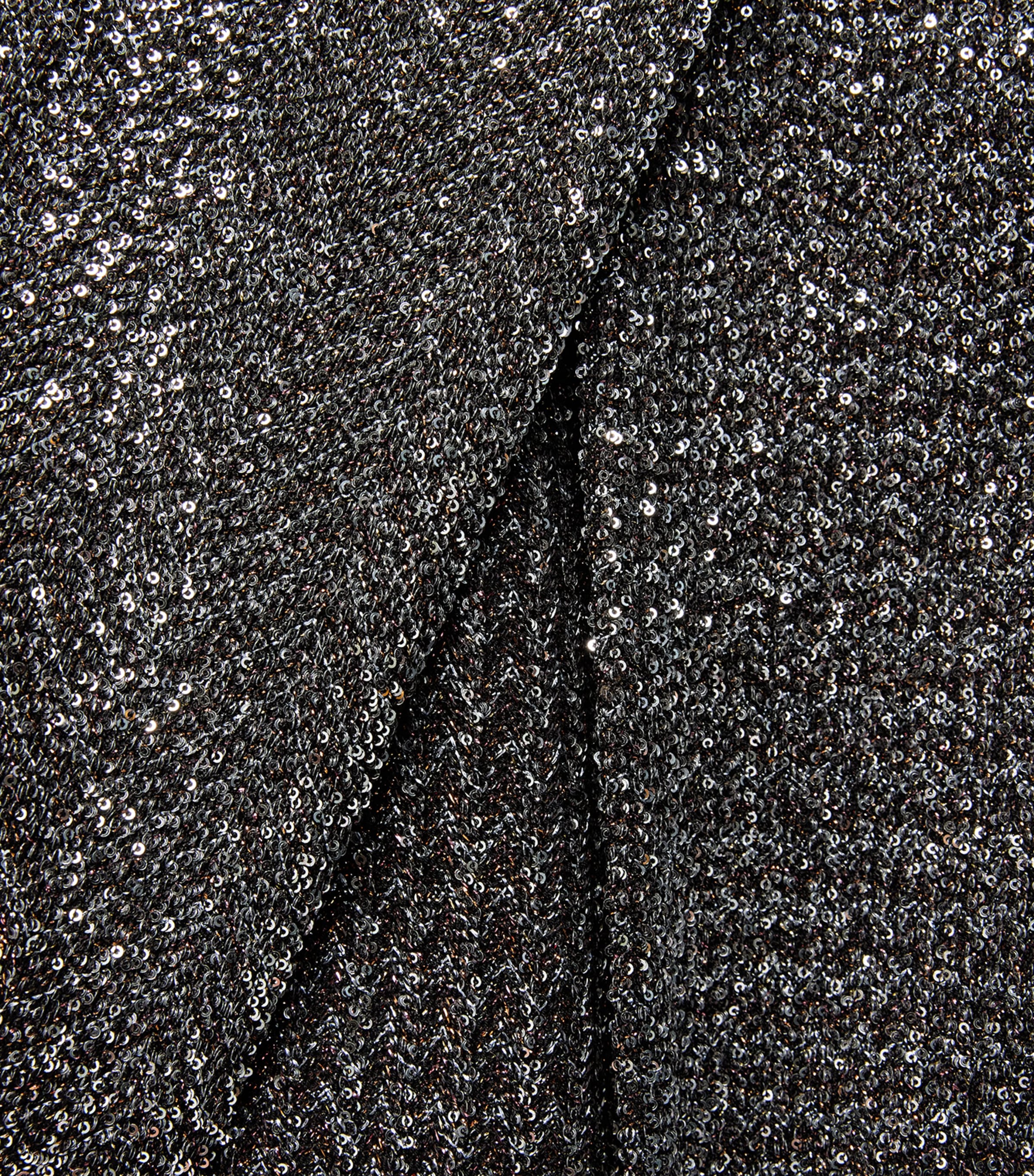Missoni Womens Metallic Straight Trousers Blk/rst/slvr Image 6