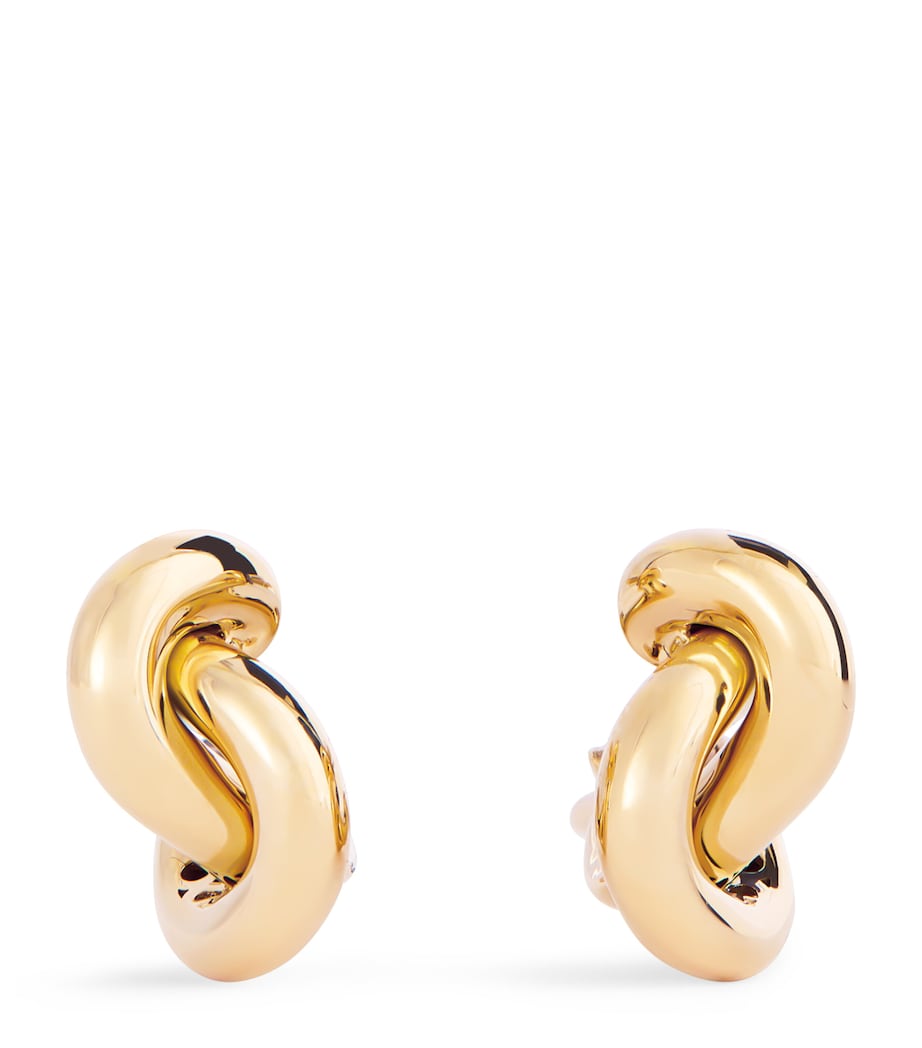 Small Yellow Gold Legacy Knot Earrings YELLOW GOLD Image 1