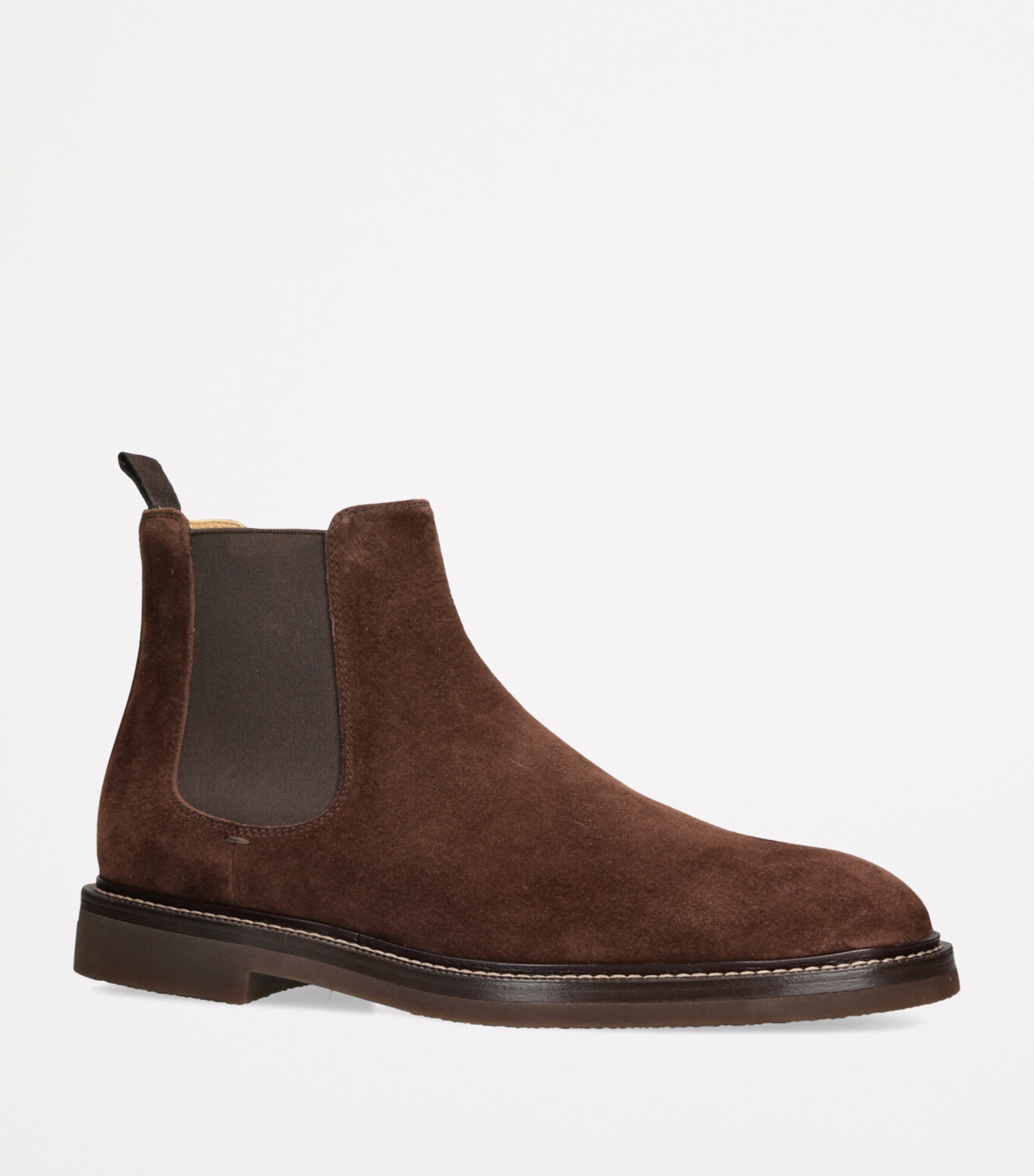 Suede Chelsea Boots BROWN Image 3
