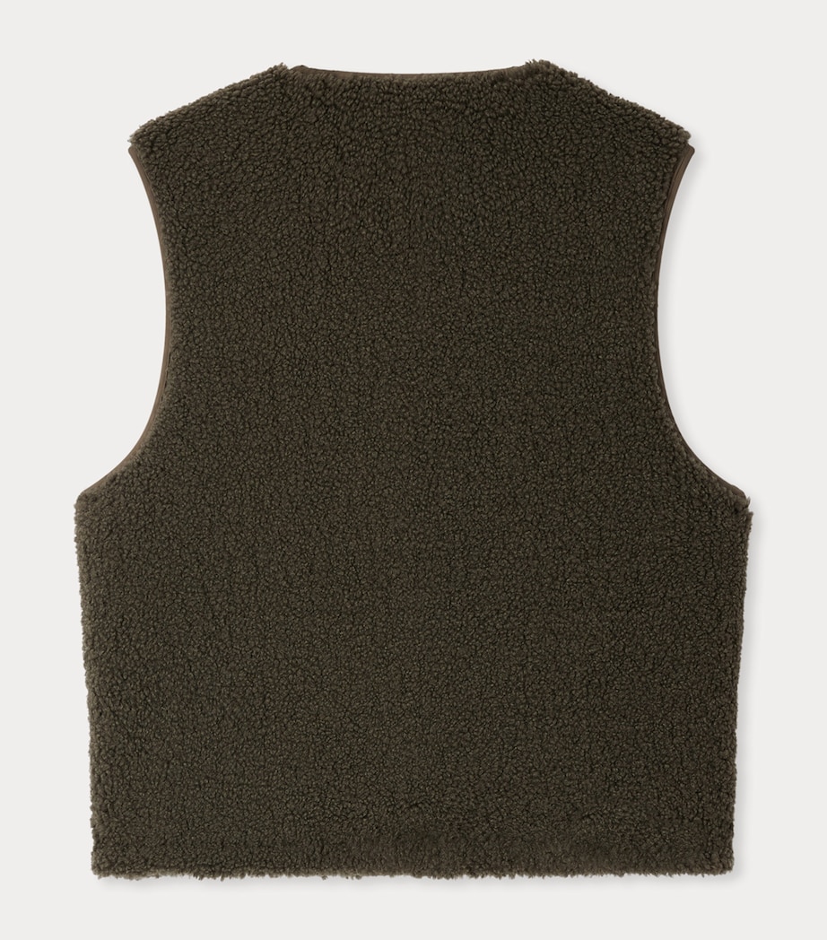 Faux Shearling Gilet (4-8 Years) UPB TERRE Image 2