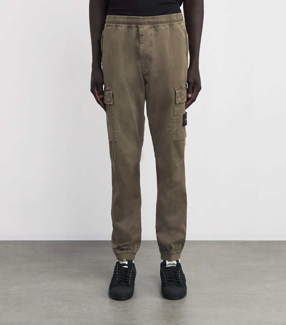 Cotton-Blend Cargo Trousers V0154 Image 3