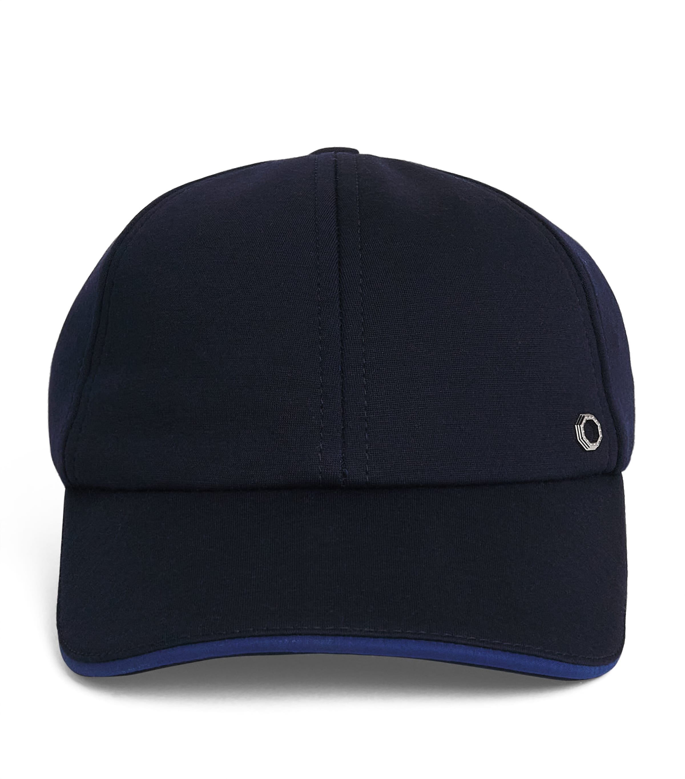 Stefano Ricci Kids Logo Baseball Cap C. Narp Drk Bl/rl Bl Image 1