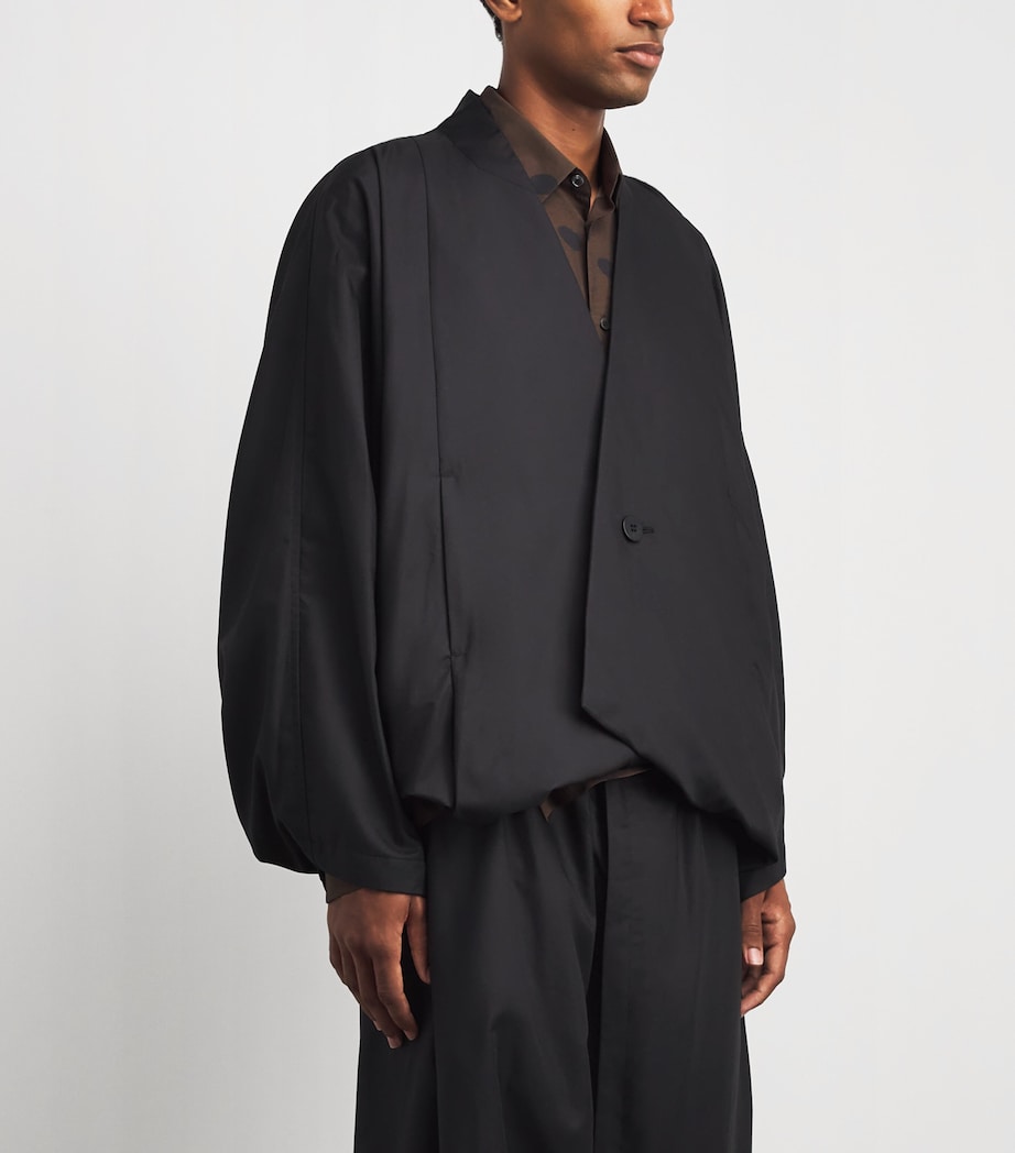 IM MEN Mens Swing Blazer Black Image 4