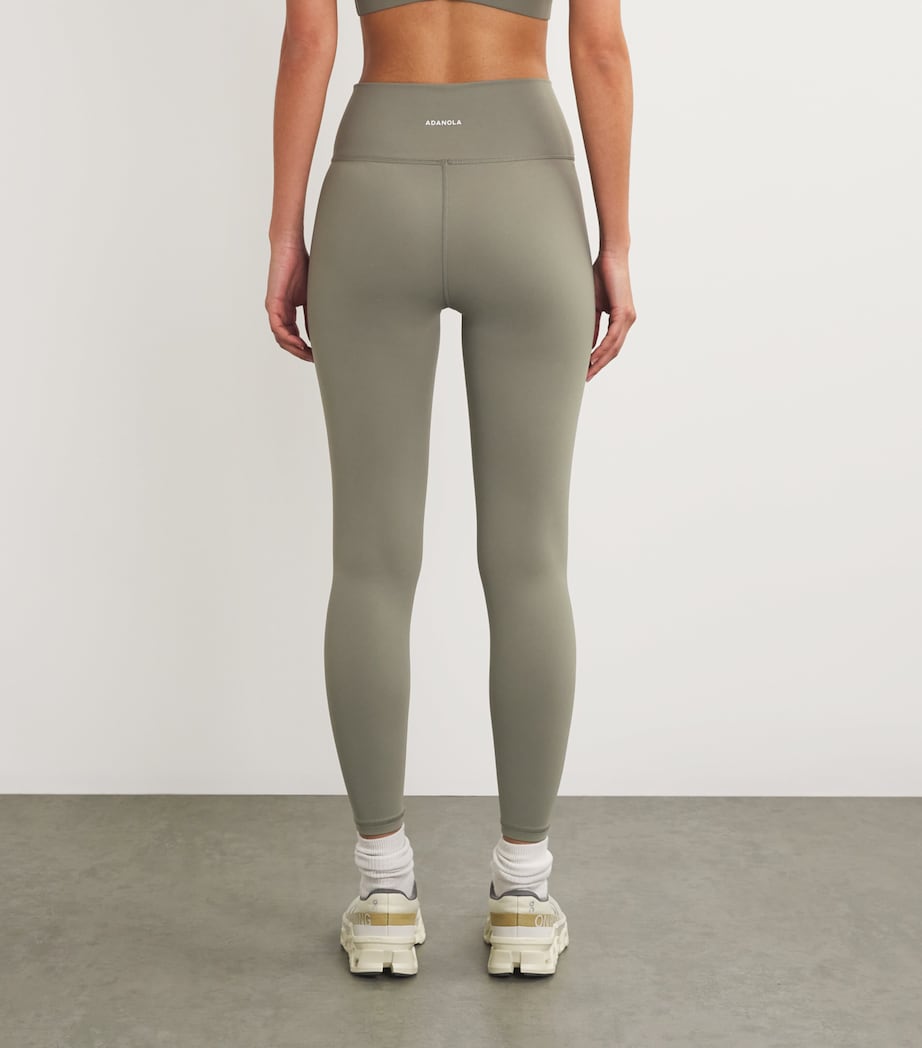 Ultimate Wrap Over Leggings OLIVE GREEN Image 4