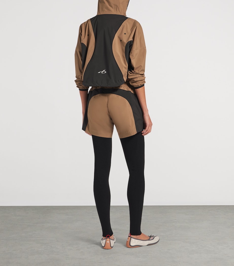 Balenciaga Womens Taffeta Tracksuit Shorts Image 3