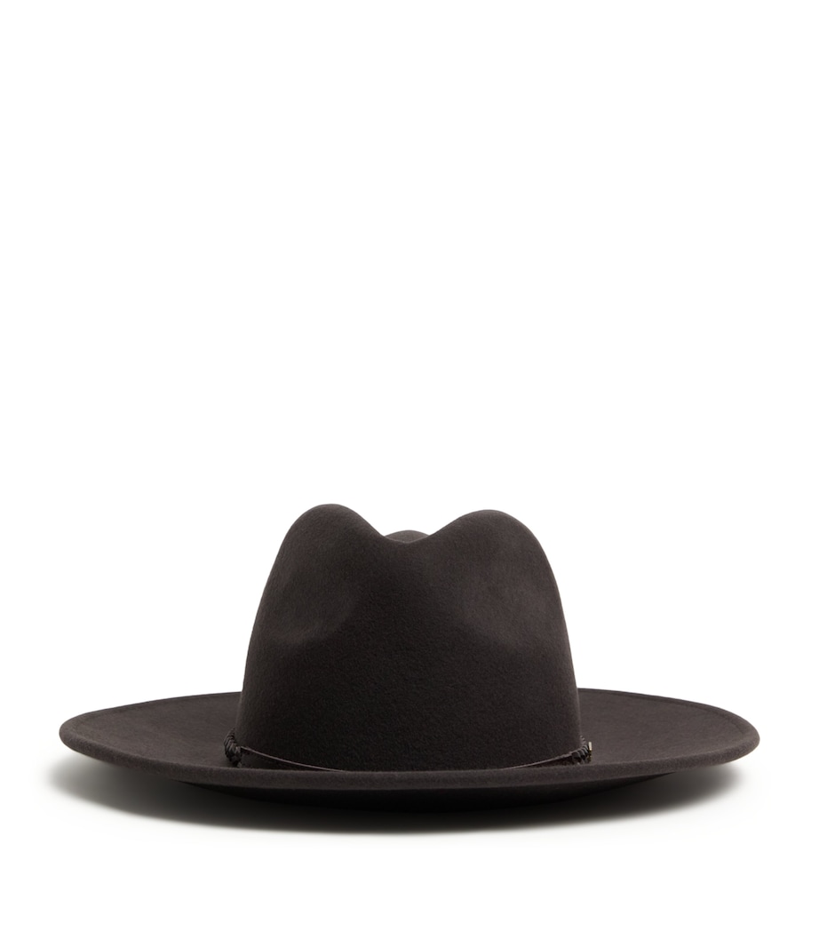 Wool Tack Fedora CHOCOLATE/PRALINE Image 1