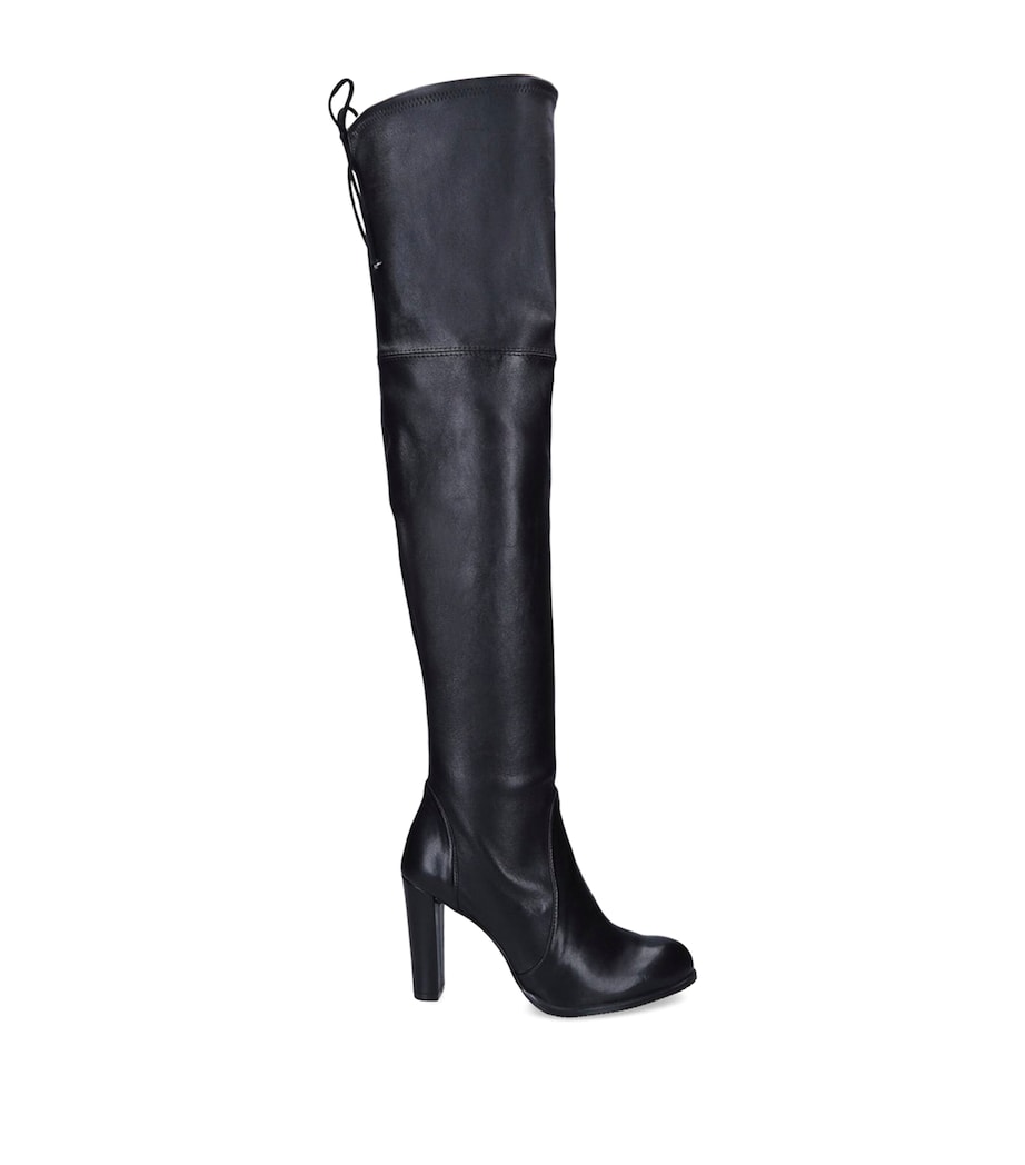 Leather Highland Boots 95 BLACK Image 5