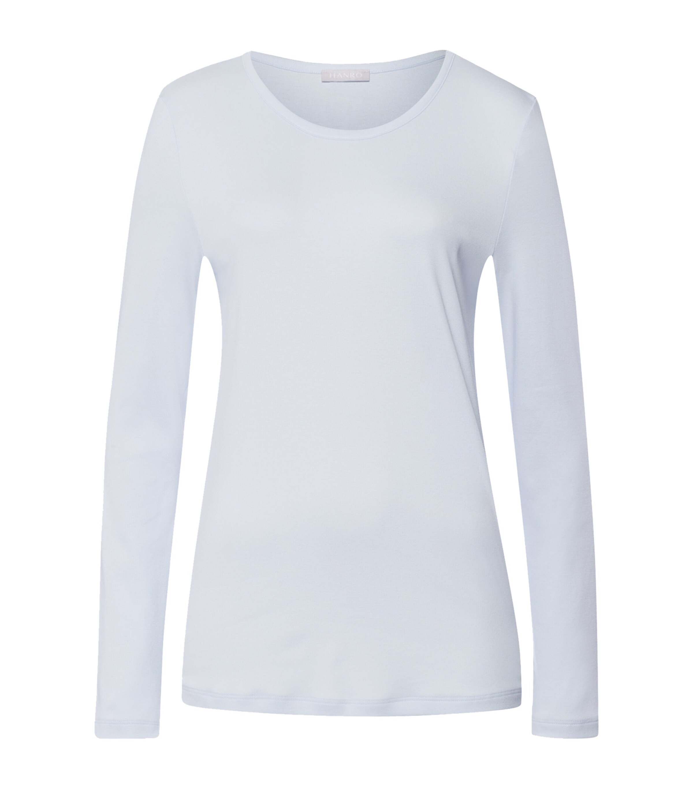 Hanro Cotton Long-Sleeve T-Shirt | Women Clothing | Loungewear | Lounge Bottoms | Women New In | Womens Clothing | Designers | Hanro | Nightwear