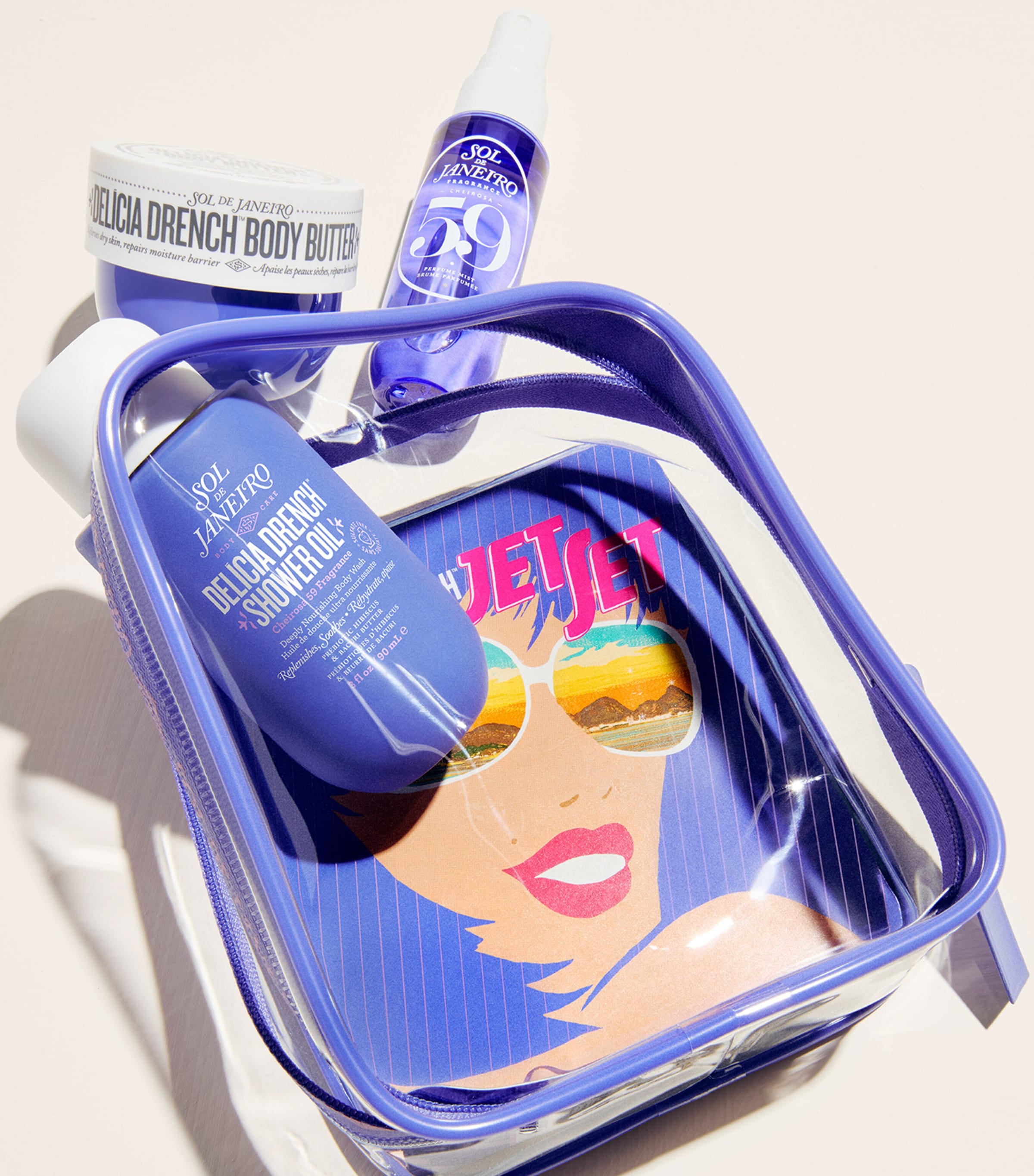 SOL DE JANEIRO Delica Drench Jet Set | Beauty Gift Sets | Bath & Body Gift Sets | Designers | SOL DE JANEIRO SOL DE JANEIRO Delica Drench Jet Set | Beauty Gift Sets | Bath & Body Gift Sets | Designers | SOL DE JANEIRO