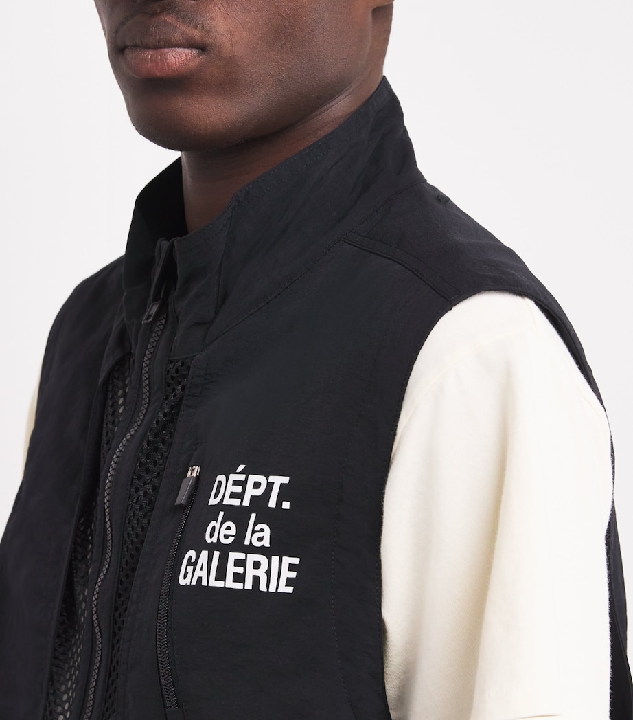 Everglades Mesh-Insert Vest BLACK Image 6