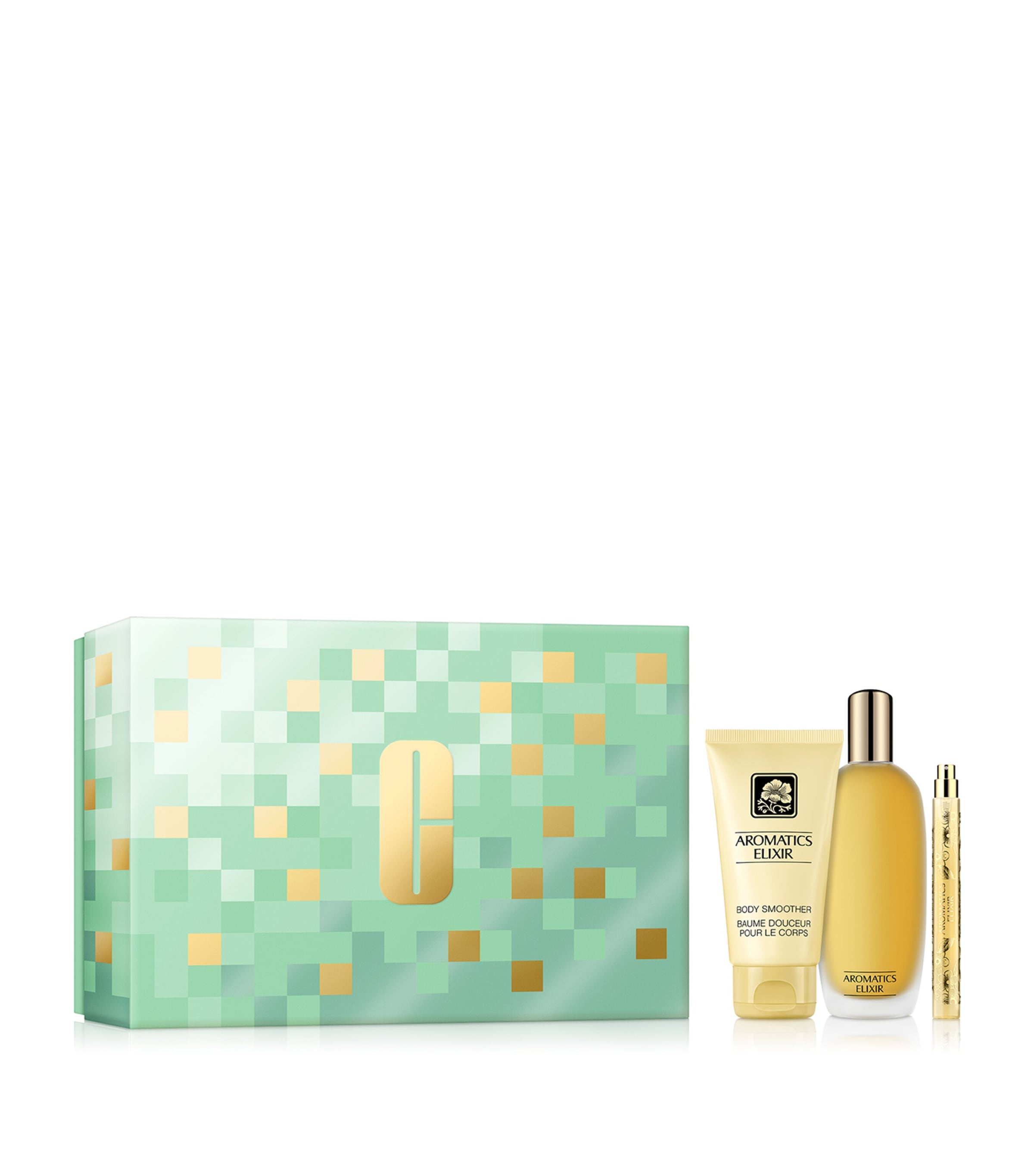 Clinique Aromatics Elixir Riches Fragrance Gift Set In White