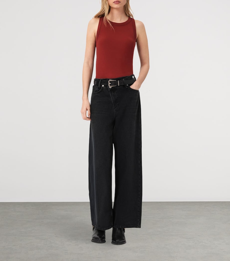 AllSaints Womens Rina Tank Top Paprika Red Image 2