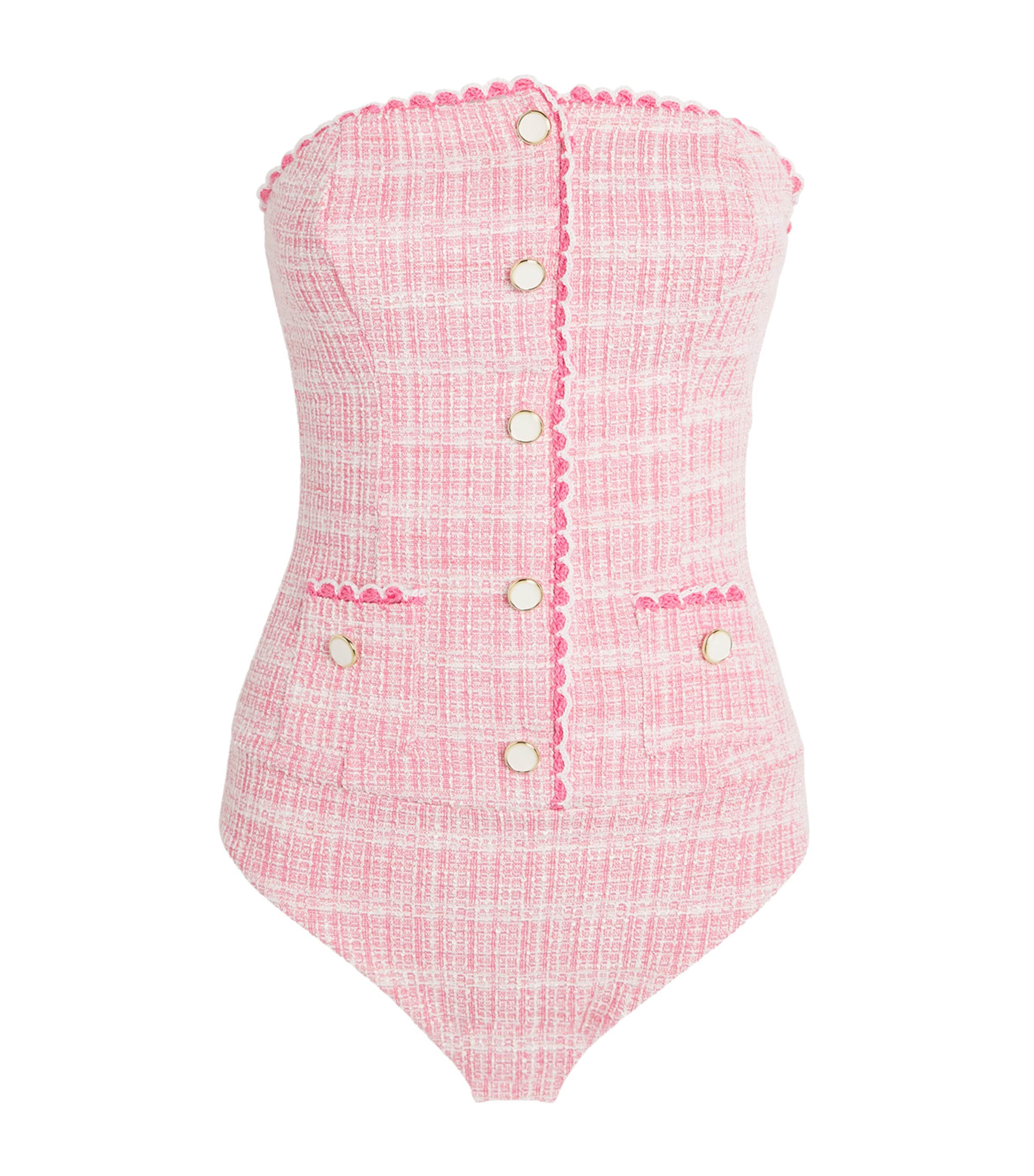 Simkhai Tweed Natalie Swimsuit