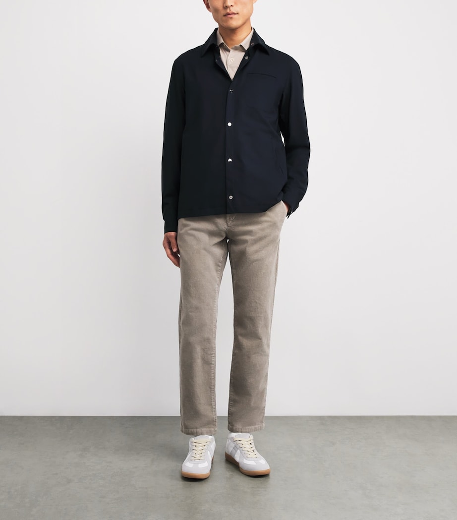 Collared Overshirt 9200 BLUE Image 2