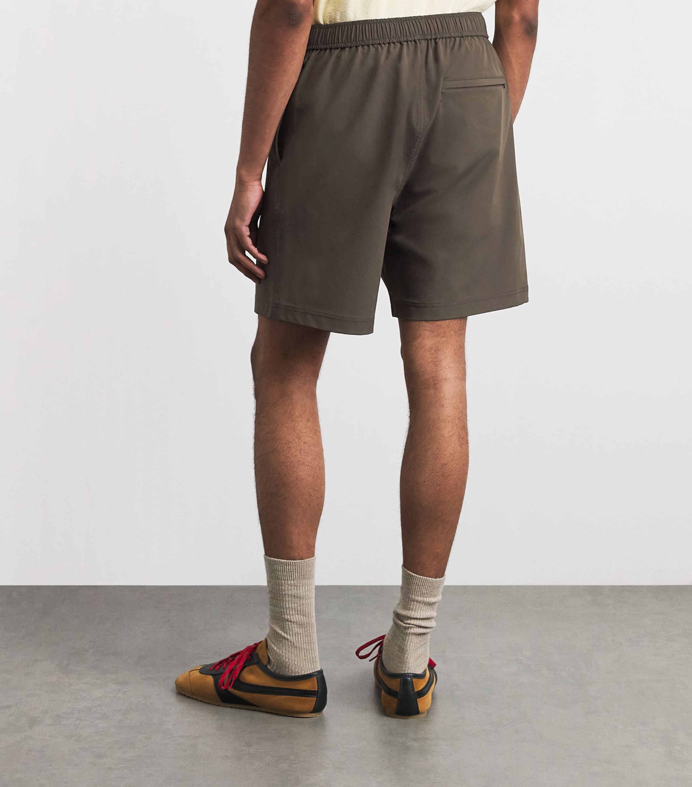 SAMSOE SAMSOE Mens Sahammel X Shorts Black Olive Image 5