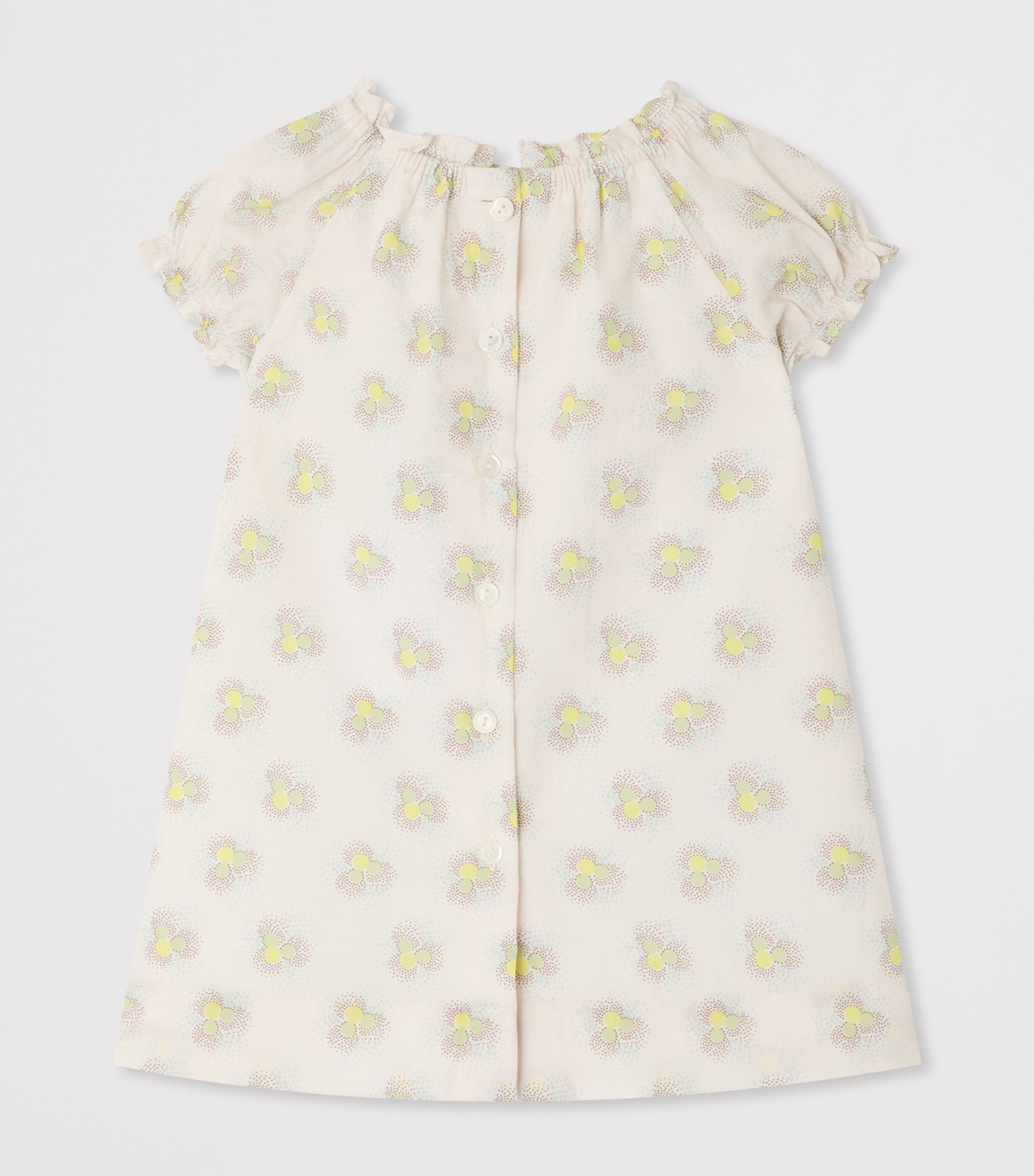 Bonpoint Cotton Printed Dress (6-18 Months) Imp Anis Image 2