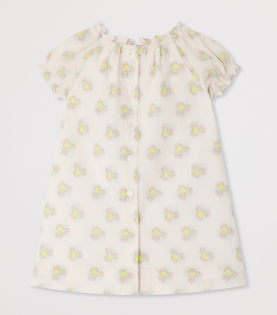 Bonpoint Cotton Printed Dress (6-18 Months) Imp Anis Image 2