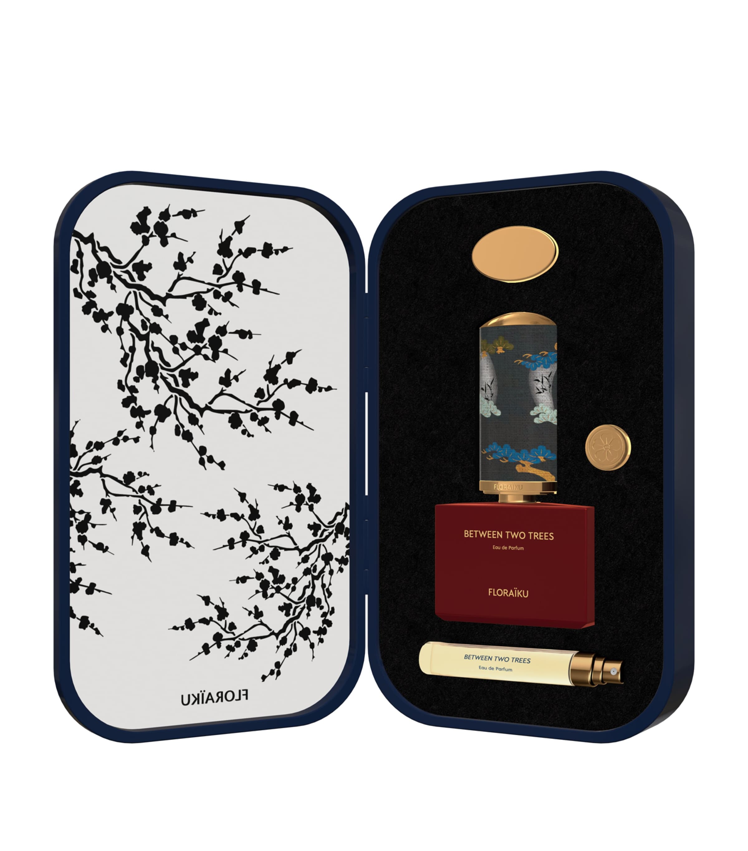 Floraiku Between Two Trees Eau de Parfum Bento Box (50ml with 10ml Refill) | Perfume | Salon De Parfums | Womens Perfume | Mens Aftershave | Designers | Floraiku | Beauty Exclusives