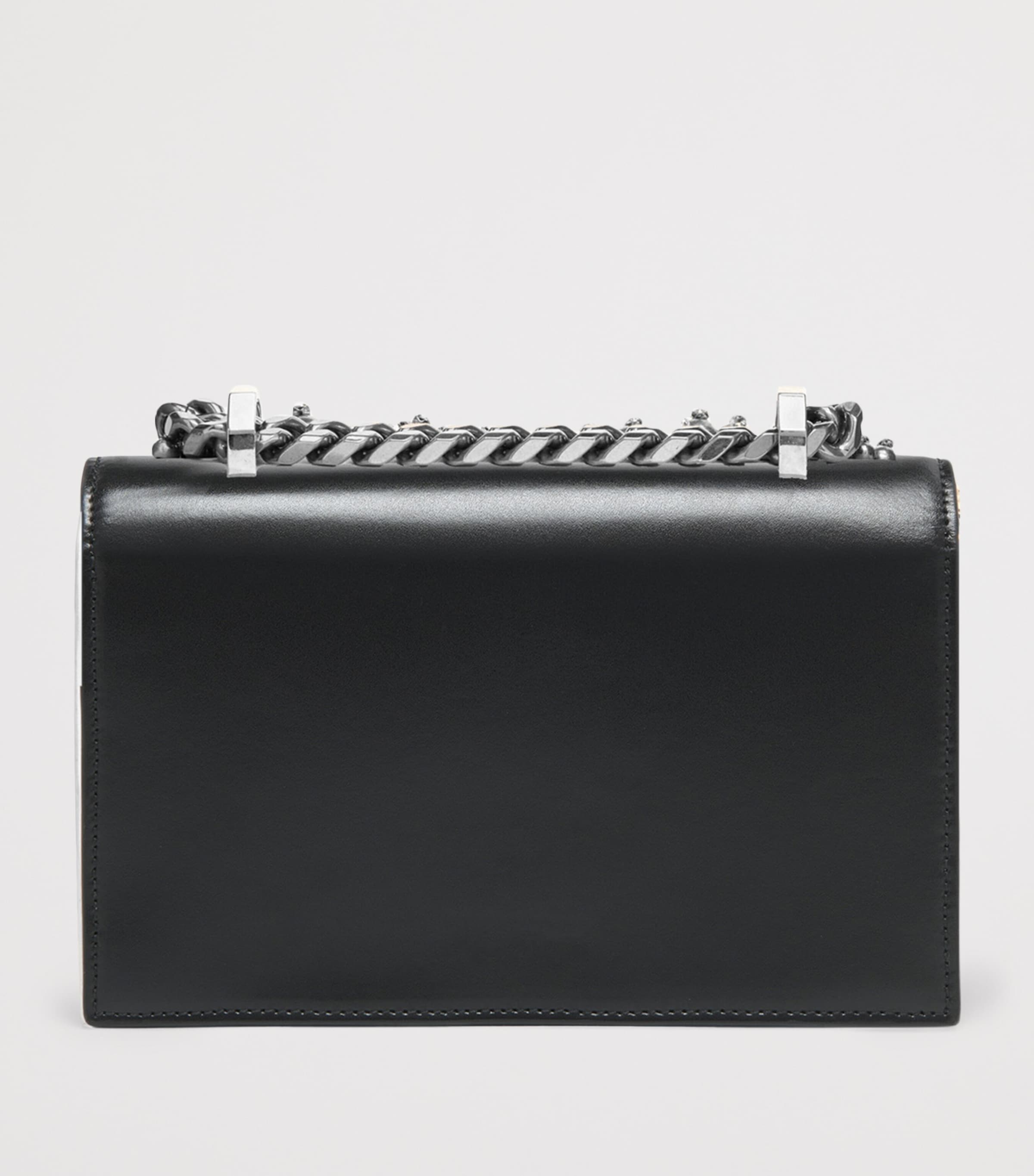 McQueen Mini Leather Embellished Cross-Body Bag Image 3