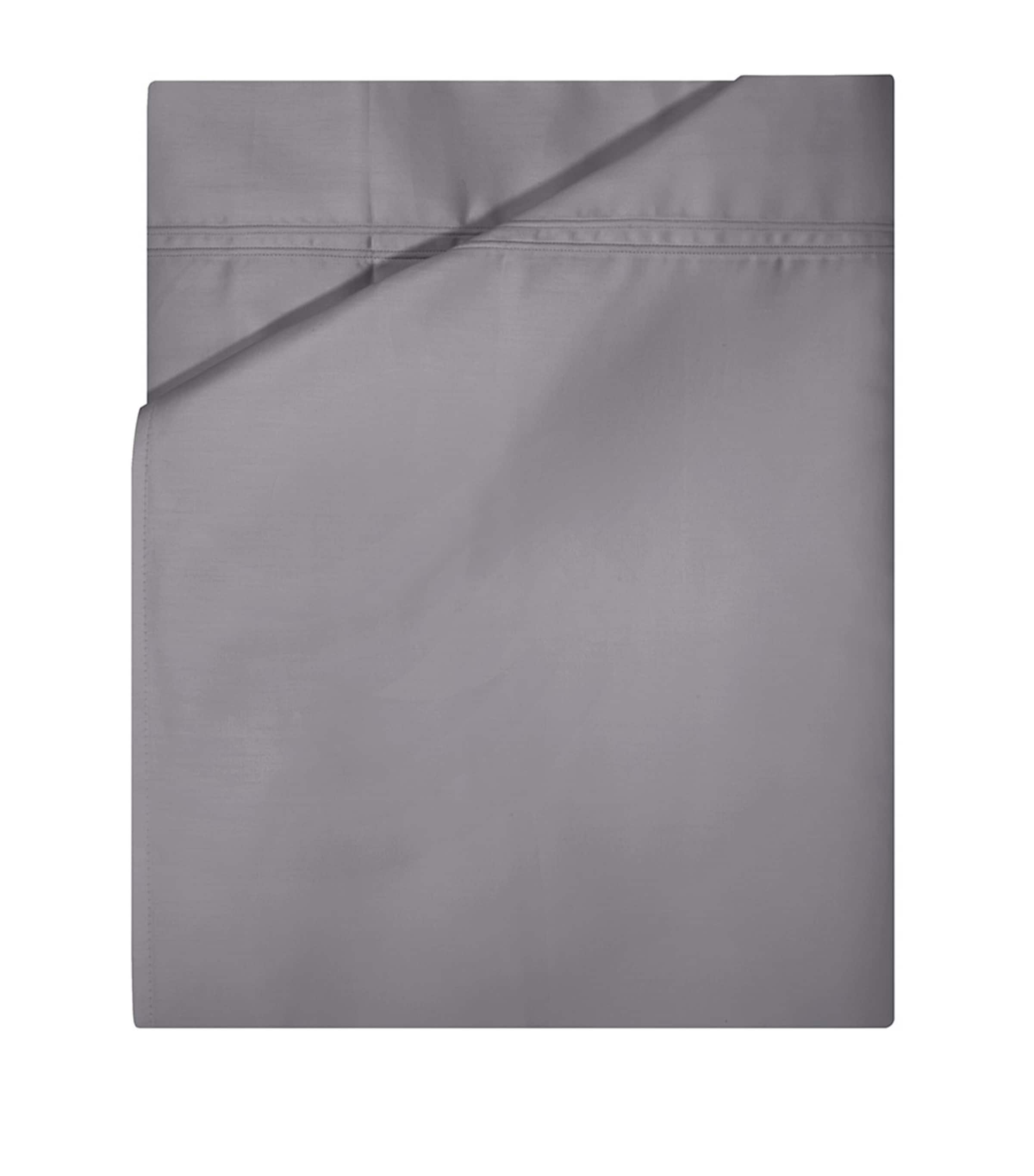 Yves Delorme Triomphe Flat Sheet In Gray