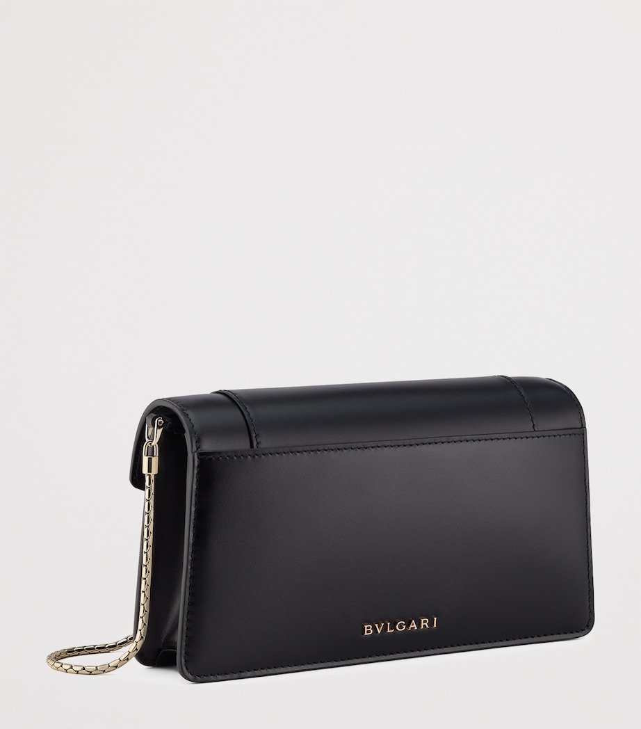 Serpenti Forever Chain Wallet BLACK Image 3