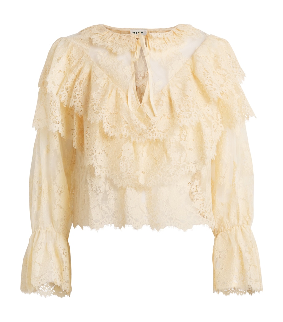 Lace Faryn Blouse VINTAGE CREAM Image 1