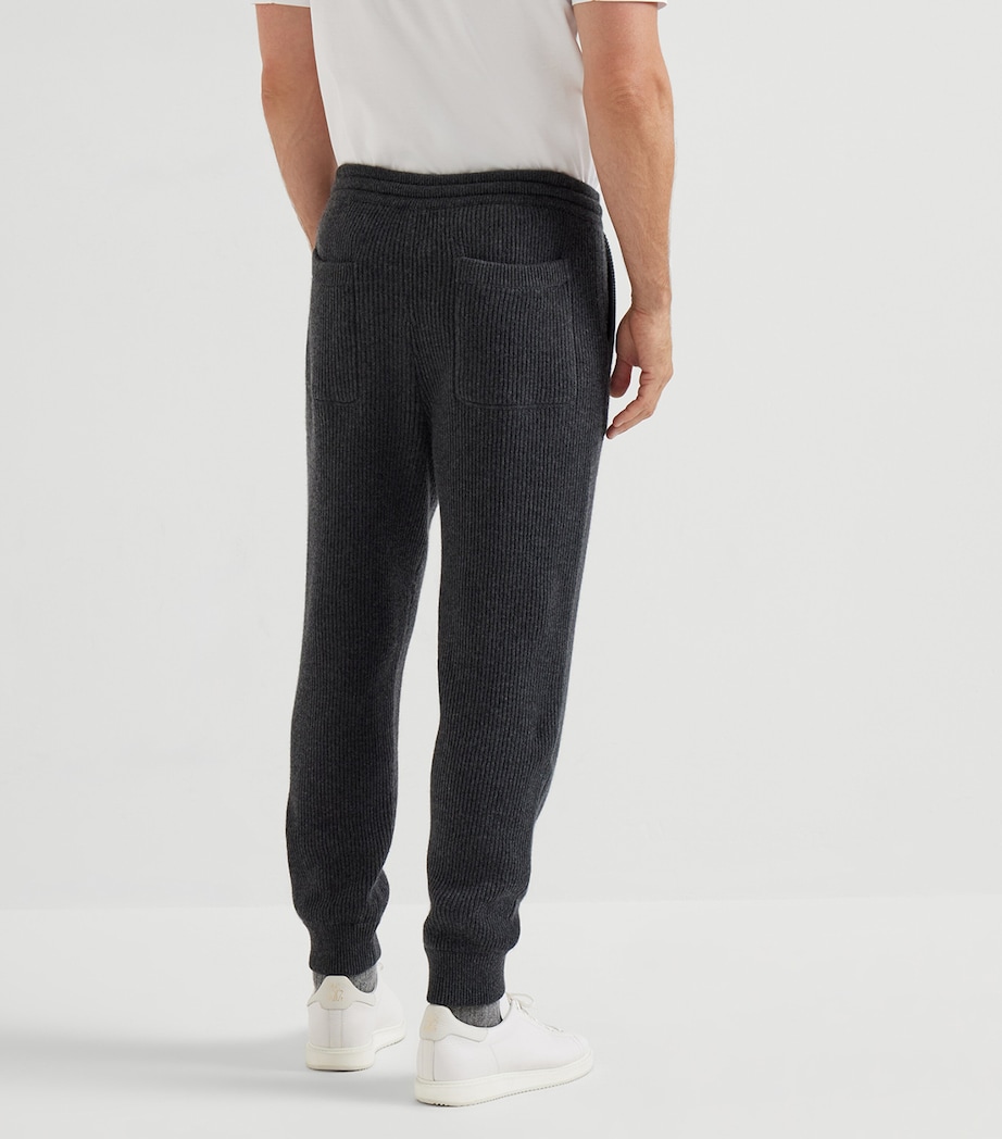 Cashmere Ribbed Sweatpants CZA06 Image 4