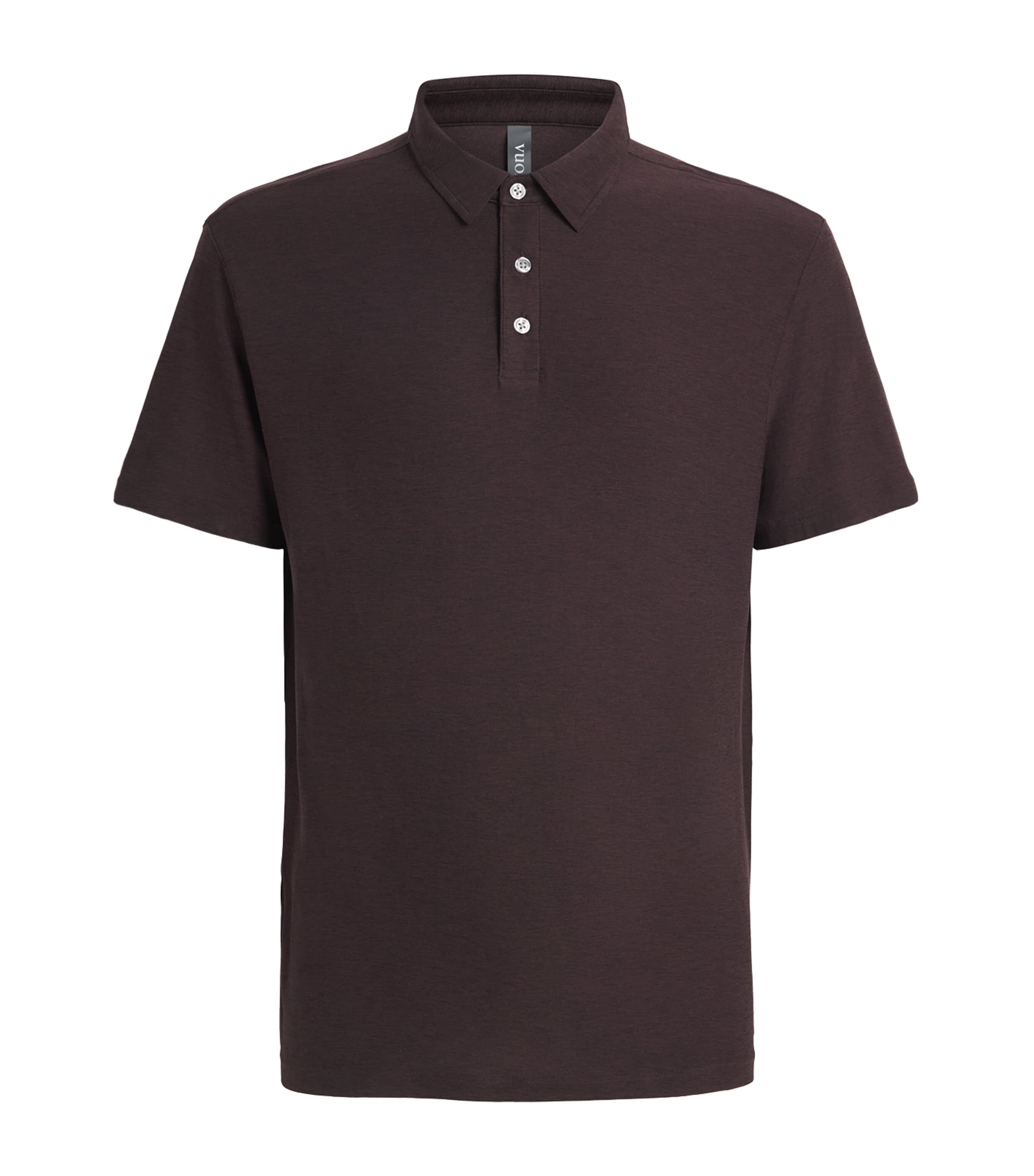 Strato Tech Polo Shirt RAISIN HEATHER-HRA Image 1