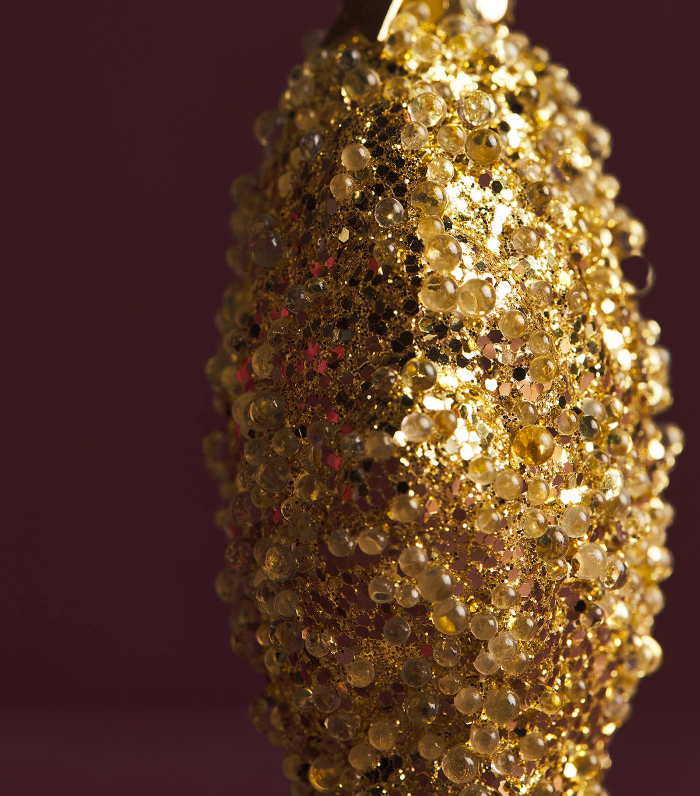 Harrods Shell Tree Decoration Gold Image 2