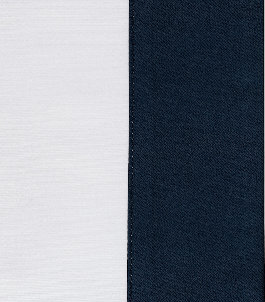 Celso De Lemos Hella Super King Flat Sheet (270cm x 300cm) Navy Image 2