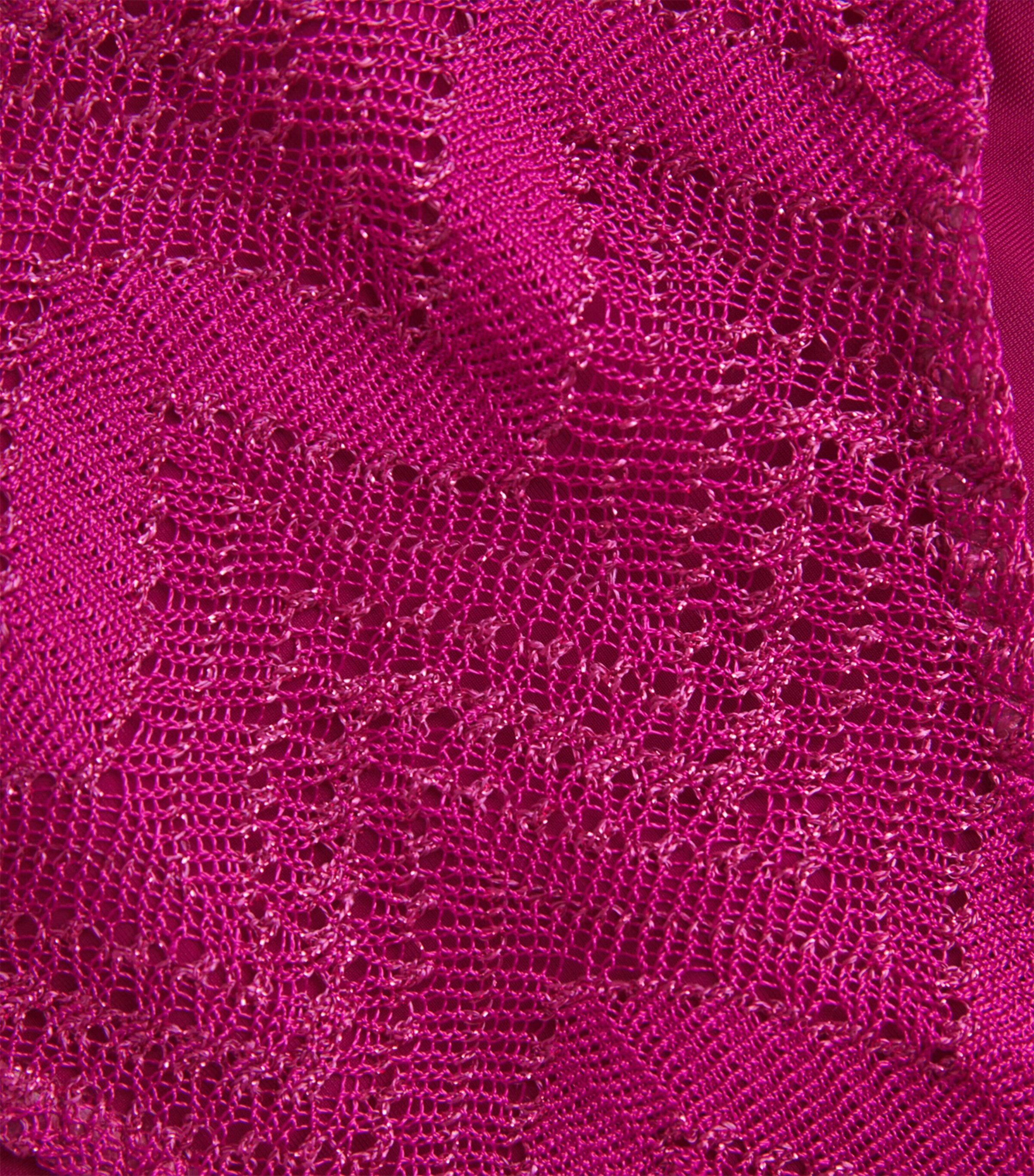 Zigzag Bikini S5074 BURGUNDY W/LME Image 4