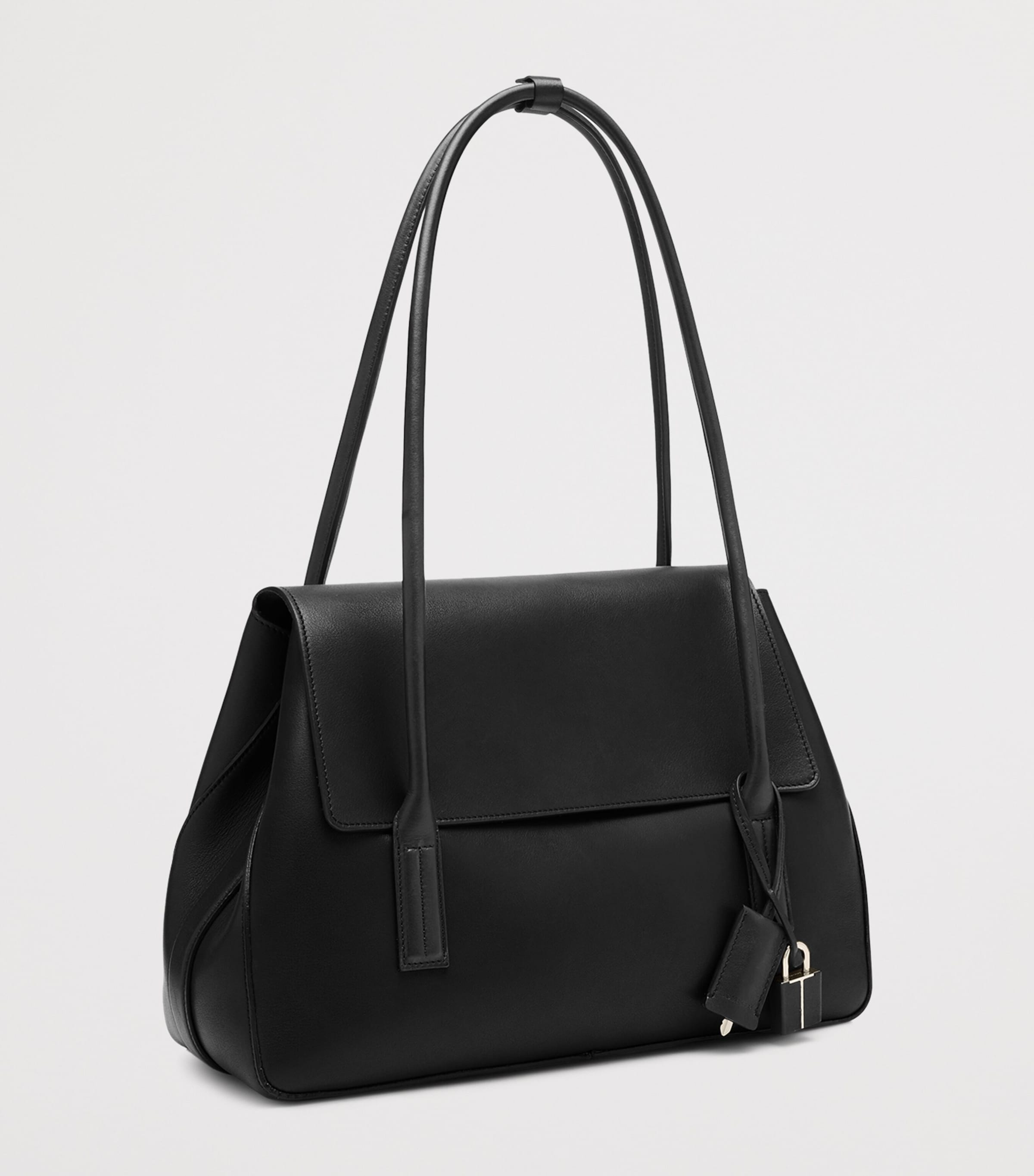 TOM FORD Medium Leather Eclipse Shoulder Bag Naa Image 3