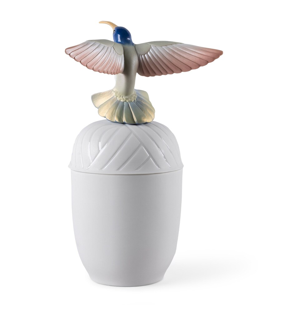 Lladró Porcelain Hummingbird Box Image 3