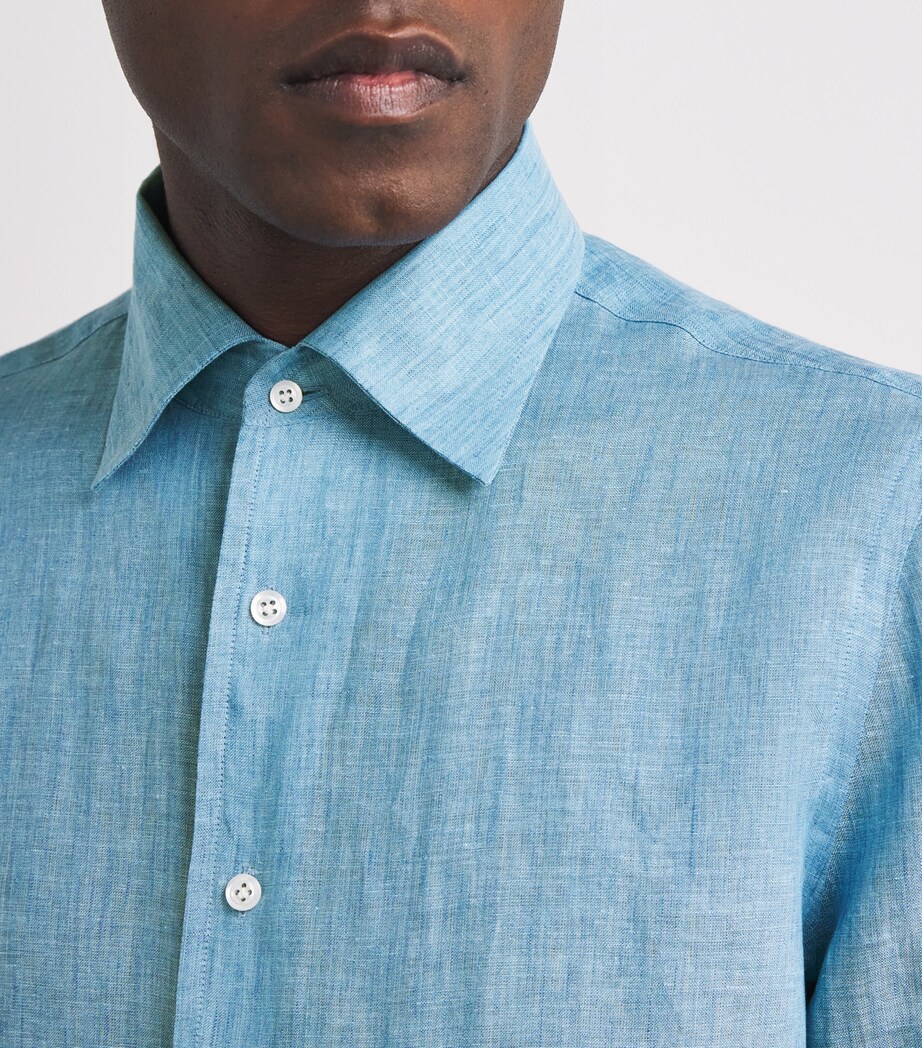 Cotton Shirt 140C - TURCHESE T26 Image 6