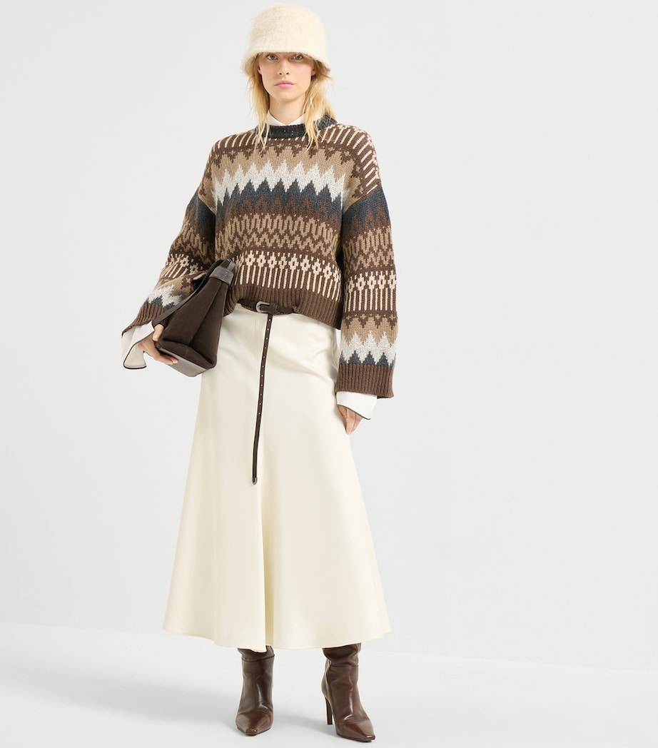 Cashmere Dazzling Mountain Sweater C2229 Image 4