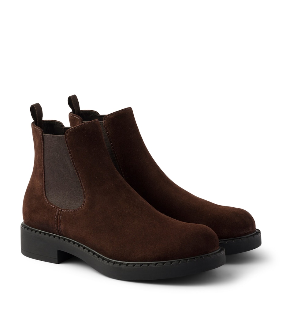 Suede Chelsea Boots F0003 Image 1