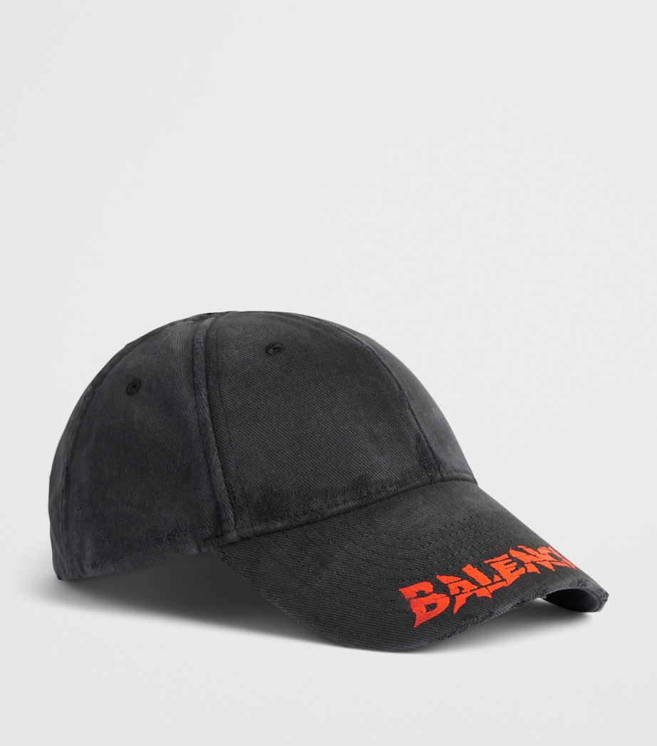 Balenciaga Cotton Logo Cap Image 3
