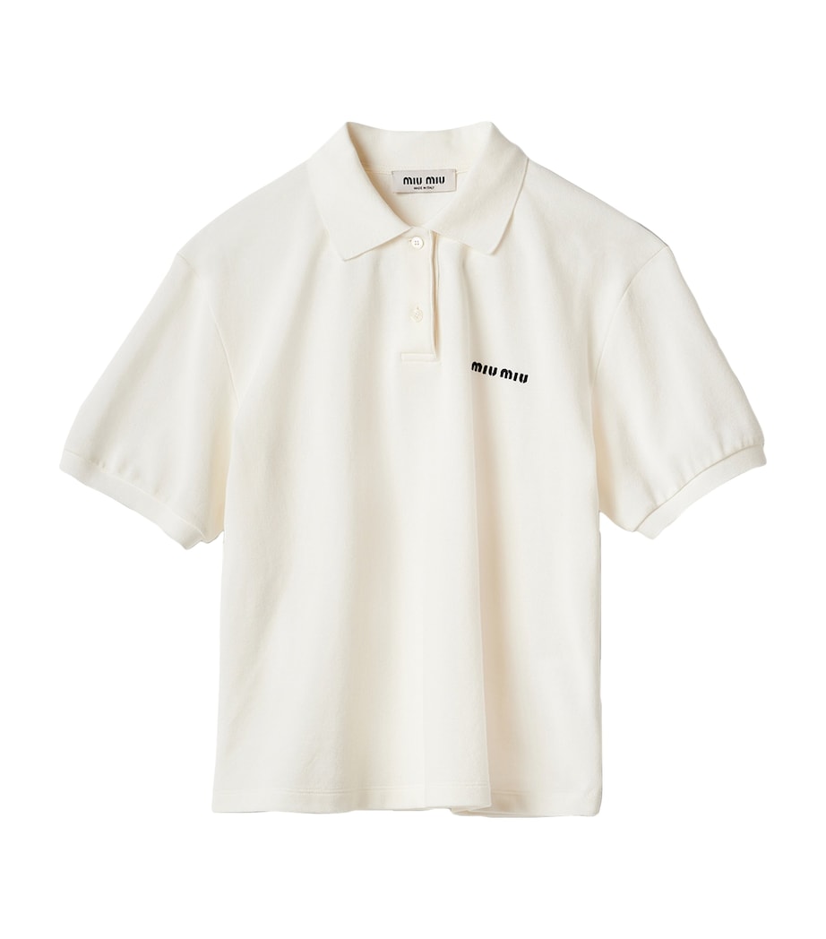 Cotton Logo Polo Shirt F0009 Image 1