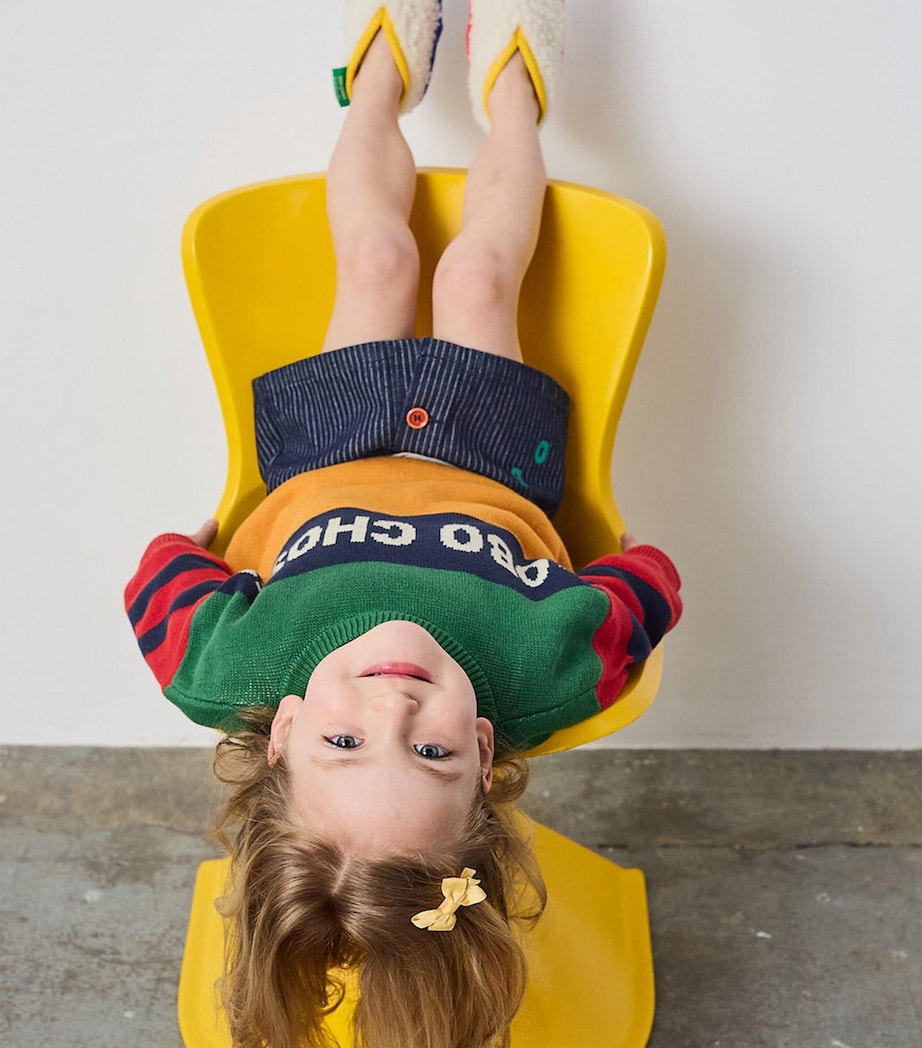 x Bobo Choses Merin Wool Booties MILK Image 4