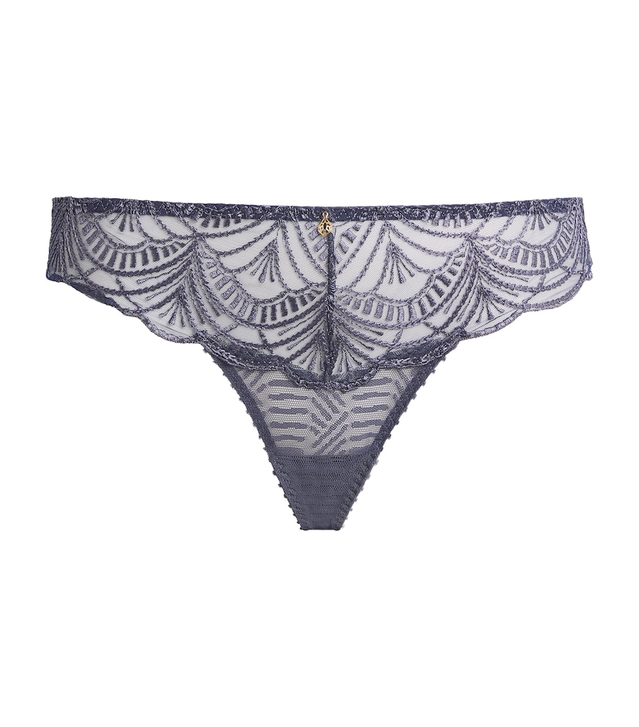 Lace Vibes Tanga DENIM Image 1