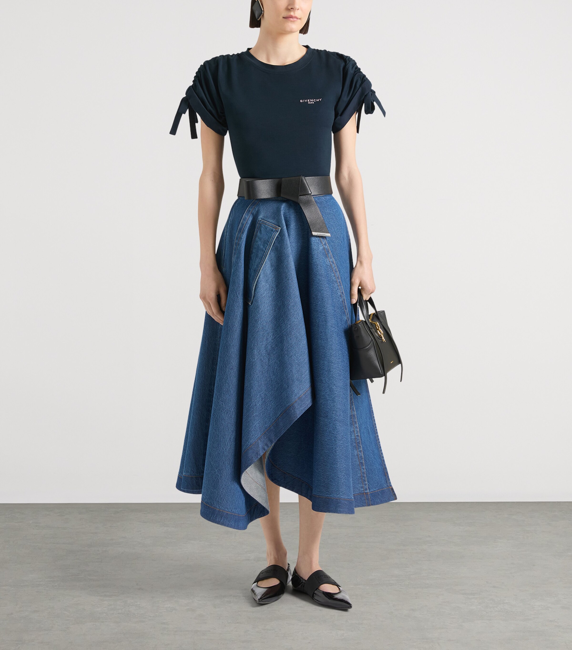 Givenchy Leather Crush Ballet Flats Image 2