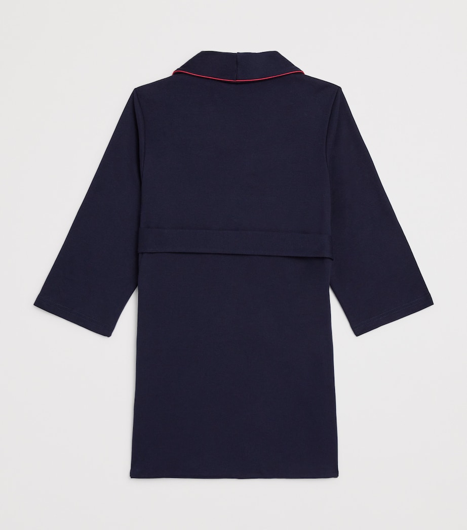 Cotton Robe (3-14 Years) B9 BLU Image 2