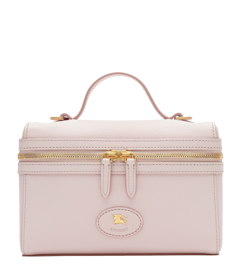 Burberry Leather Bloomsbury Vanity Bag Cameo Pink/mallow Pk Image 1