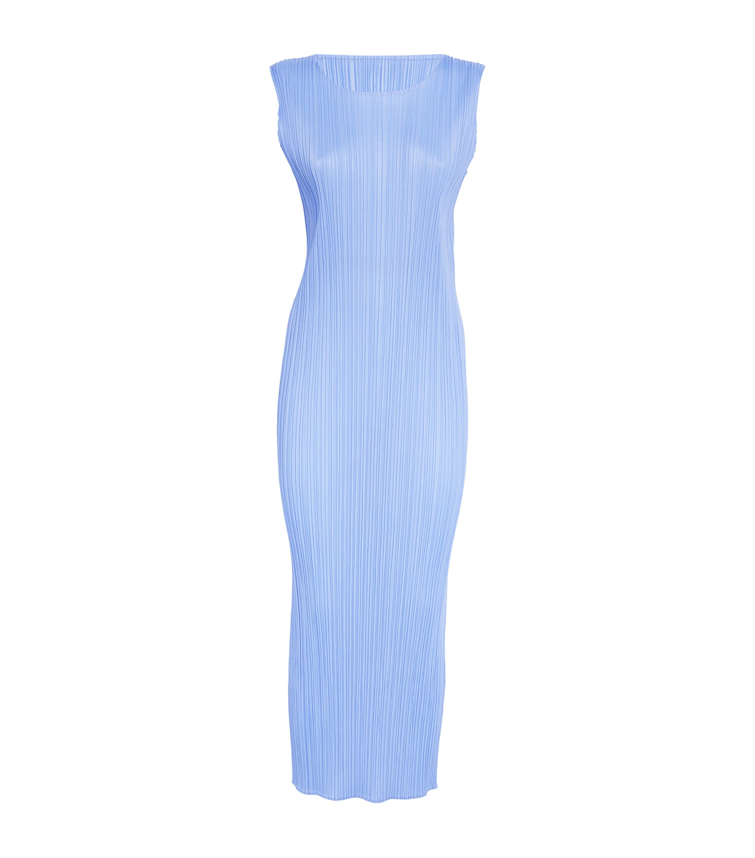 ISSEY MIYAKE SLEEVELESS NEW COLORFUL BASICS MAXI DRESS 