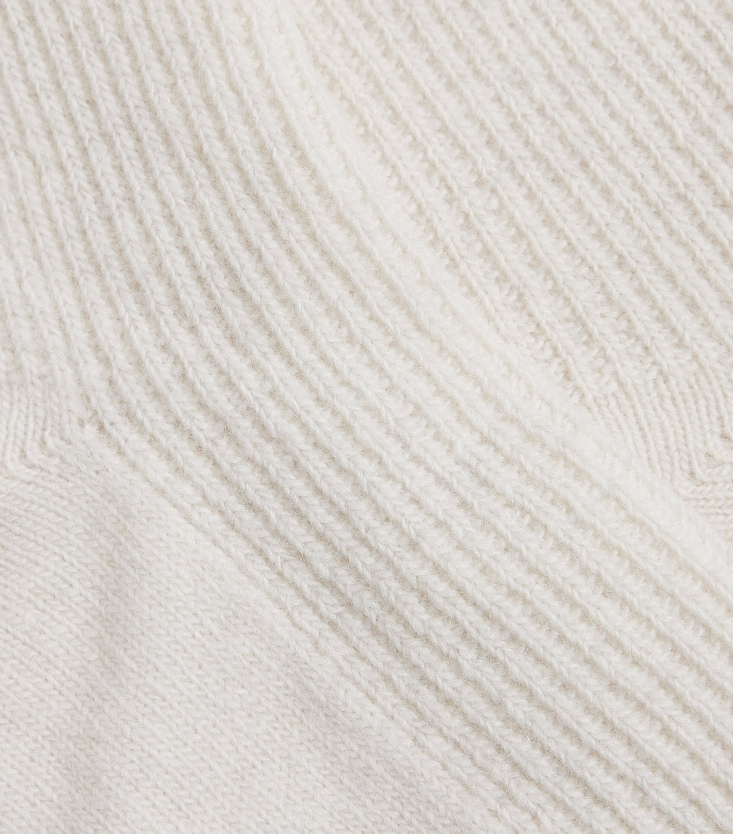 Wool-Blend Ribbed Socks BIANCO E BEIGE Image 2