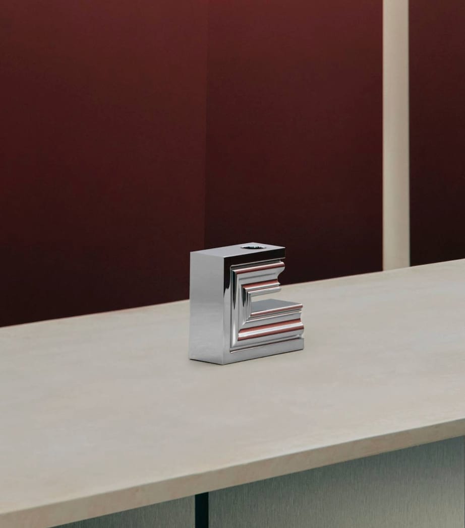 Large Perspectives No.1 Candle Holder SILVER Image 6